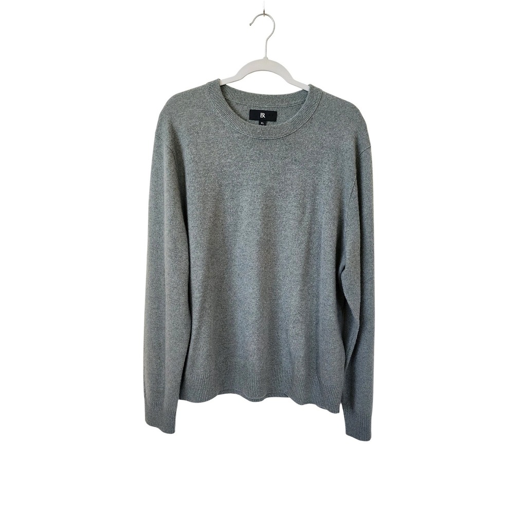 100% Cashmere Banana Republic Mens Crewneck Sweater Olive XL, Luxury Knit